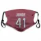 Red Houston Texans Gregory Junior   Face Mask