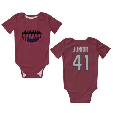 Red Houston Texans Gregory Junior   Newborn & Infant Bodysuit