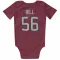 Red Houston Texans Jamal Hill   Newborn & Infant Bodysuit