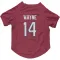 Red Houston Texans Jared Wayne   Dog & Cat Pet Jersey