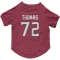 Red Houston Texans Jaylon Thomas   Dog & Cat Pet Jersey