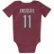 Red Houston Texans Jeff Okudah   Newborn & Infant Bodysuit