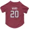 Red Houston Texans Jimmie Ward   Dog & Cat Pet Jersey