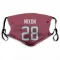 Red Houston Texans Joe Mixon   Face Mask