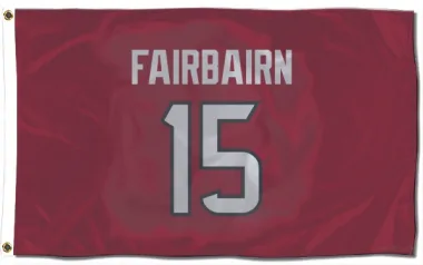 Red Houston Texans Ka'imi Fairbairn   Flag (3 X 5)