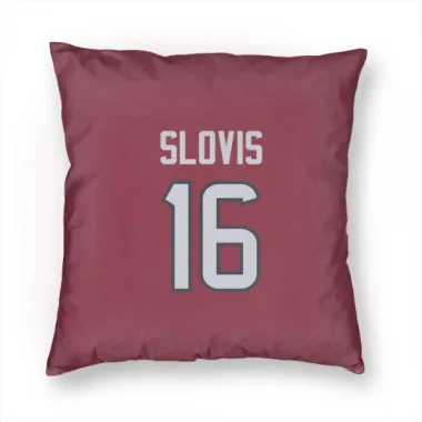 Red Houston Texans Kedon Slovis   Pillow Cover (18 X 18)