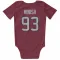 Red Houston Texans Kurt Hinish   Newborn & Infant Bodysuit