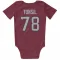 Red Houston Texans Laremy Tunsil   Newborn & Infant Bodysuit