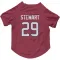 Red Houston Texans M.J. Stewart   Dog & Cat Pet Jersey