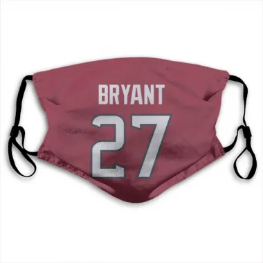 Red Houston Texans Myles Bryant   Face Mask