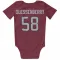 Red Houston Texans Scott Quessenberry   Newborn & Infant Bodysuit