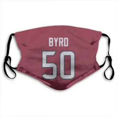 Red Houston Texans Solomon Byrd   Face Mask