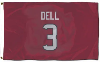 Red Houston Texans Tank Dell   Flag (3 X 5)