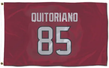 Red Houston Texans Teagan Quitoriano   Flag (3 X 5)