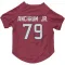 Red Houston Texans Tremayne Anchrum Jr.   Dog & Cat Pet Jersey