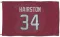 Red Houston Texans Troy Hairston   Flag (3 X 5)