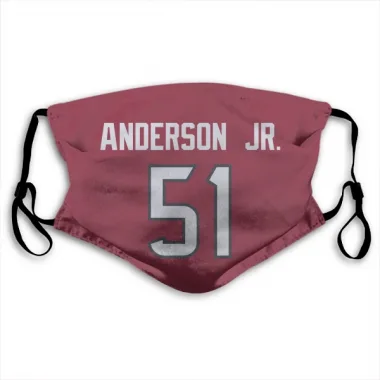 Red Houston Texans Will Anderson Jr.   Face Mask