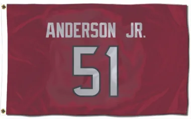 Red Houston Texans Will Anderson Jr.   Flag (3 X 5)