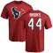 Red Men's British Brooks Houston Texans Logo T-Shirt -