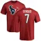 Red Men's C.J. Stroud Houston Texans Logo T-Shirt -