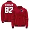 Red Men's Diontae Johnson Houston Texans Full-Snap Jacket