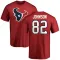 Red Men's Diontae Johnson Houston Texans Logo T-Shirt -