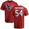 Red Men's Jarrett Patterson Houston Texans Logo T-Shirt -