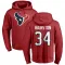 Red Men's Troy Hairston Houston Texans Pro Line Logo Pullover Hoodie