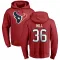 Red Youth Brandon Hill Houston Texans Pro Line Logo Pullover Hoodie