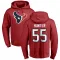 Red Youth Danielle Hunter Houston Texans Pro Line Logo Pullover Hoodie