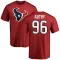 Red Youth Denico Autry Houston Texans Logo T-Shirt -