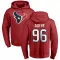 Red Youth Denico Autry Houston Texans Pro Line Logo Pullover Hoodie