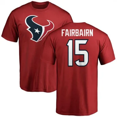 Red Youth Ka'imi Fairbairn Houston Texans Logo T-Shirt -