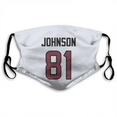 White Houston Texans Andre Johnson   Face Mask