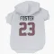 White Houston Texans Arian Foster   Dog & Cat Pet Hoodie