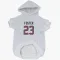 White Houston Texans Arian Foster   Dog & Cat Pet Hoodie