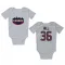 White Houston Texans Brandon Hill   Newborn & Infant Bodysuit