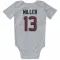 White Houston Texans Braxton Miller   Newborn & Infant Bodysuit