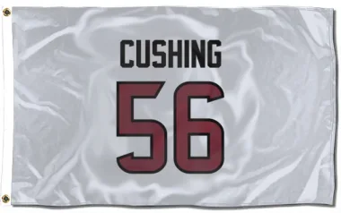 White Houston Texans Brian Cushing   Flag (3 X 5)