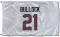 White Houston Texans Calen Bullock   Flag (3 X 5)