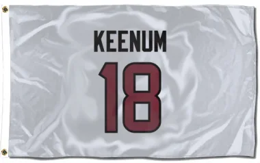 White Houston Texans Case Keenum   Flag (3 X 5)