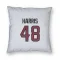 White Houston Texans Christian Harris   Pillow Cover (18 X 18)