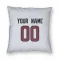 White Houston Texans Custom    Pillow Cover (18 X 18)