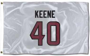 White Houston Texans Dalton Keene   Flag (3 X 5)