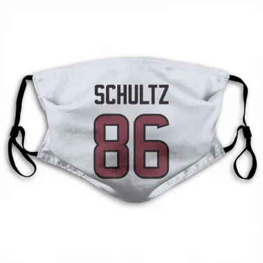 White Houston Texans Dalton Schultz   Face Mask