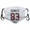 White Houston Texans Dalton Schultz   Face Mask