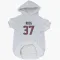 White Houston Texans D'Angelo Ross   Dog & Cat Pet Hoodie