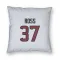 White Houston Texans D'Angelo Ross   Pillow Cover (18 X 18)