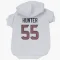 White Houston Texans Danielle Hunter   Dog & Cat Pet Hoodie