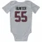 White Houston Texans Danielle Hunter   Newborn & Infant Bodysuit